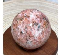 RVBLRDSE Crystal Moonstone and Green Tourmaline Ball Ornaments Home Decor Gifts