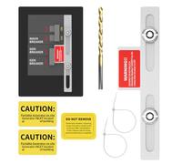 RVBOATPAT Kit de enclavamiento de generador compatible con martillo cortador Eaton de 100 amperios o paneles de 125 amperios con interruptores principales y ramas adyacentes
