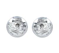 RVEVFBKBAL Auto 15839896 Parachoques Delantero Coche Faro Antiniebla Para Chevrolet Para Avalancha Para Camaro Para Colorado Para Silverado Para Suburbano Para Tahoe(White One Pair)