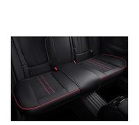 RVEVFBKBAL Auto Cojín Universal Fundas Asiento Coche para Mercedes GLA CLA CLS GLC GLE GLK GLS CLK SLC SL ML GL(Black Red Line Only Rear Seat)