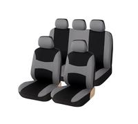 RVEVFBKBAL Auto Fundas Asientos Coche para Toyota para Prado(Juego Completo Gris)