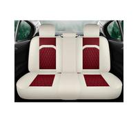 RVEVFBKBAL Auto Fundas Universales Asientos Coche para A5 A7(Wine Red Rear)