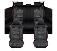 RVEVFBKBAL Auto Fundas Universales Asientos Coche para Nissan para X Trail T31 T32 para Qashqai J10 J11 para Tiida para Versa para Teana J32 para Kicks(Conjunto Completo Negro)