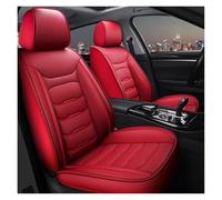 RVEVFBKBAL Auto Fundas Universales Asientos Coche para X5 E36 E39 E30 E83 E90 E60 E53 E34 E70 E71 E91 F10 F15 F30 F31 G30(Frente Rojo)