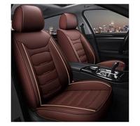 RVEVFBKBAL Auto Fundas Universales Asientos Coche para X5 E36 E39 E30 E83 E90 E60 E53 E34 E70 E71 E91 F10 F15 F30 F31 G30(Frente marrón)