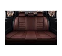 RVEVFBKBAL Auto Fundas Universales Asientos Coche para X5 E36 E39 E30 E83 E90 E60 E53 E34 E70 E71 E91 F10 F15 F30 F31 G30(Parte Trasera marrón)