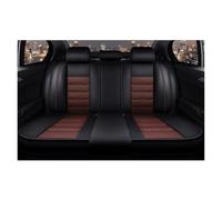 RVEVFBKBAL Auto Fundas Universales Asientos Coche para X5 E36 E39 E30 E83 E90 E60 E53 E34 E70 E71 E91 F10 F15 F30 F31 G30(Rear Black Brown)