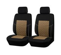 RVEVFBKBAL Auto para Citroën para Relay 2+1 Fundas Universales Asientos Coche(2 Sests Beige)