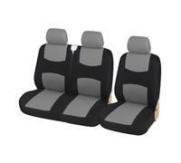 RVEVFBKBAL Fundas Asientos Coche Fundas Protectoras Asientos para R&enault para Master para Trafic(Gris 3 Piezas)