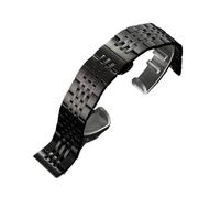 RVHAOODI 1213141516171819202122 23 24mmSolid Steel Strap Flat/Cruved End Band Universal Bracelect