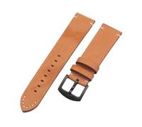 RVHAOODI 18 mm/20 mm/22 mm Mujeres correa genuina italiana hecha a mano para relojes mecánicos