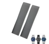 RVHAOODI Banda de vigilancia de goma de 19 mm de 20 mm de 21 mm, para la conquista maestra Hydroconquest L3 Black Grey Blue Silicone Watrip Store