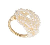 RVHAOODI Bracelet Gold Turqueise Decor the Nail Joyas de algodón Delicada perla hecha por el hombre