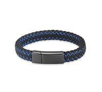 RVHAOODI Brazalete de envoltura de cuerda para cenizas hombres pulsador de cremación negra recuerdo de recuerdo conmemorativo cenizas urna trenzado