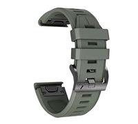 RVHAOODI Correa de reloj inteligente de silicona Easyfit, correa de liberación rápida de 20, 22 y 26MM para Fenix 5, 5 Plus, 6, 6X Pro, 3HR, D2, MK1, 935
