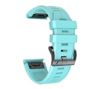 RVHAOODI Correa de reloj inteligente de silicona Easyfit, correa de liberación rápida de 20, 22 y 26MM para Fenix 5, 5 Plus, 6, 6X Pro, 3HR, D2, MK1, 935