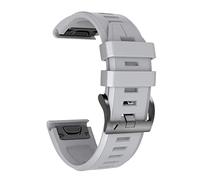 RVHAOODI Correa de reloj inteligente de silicona Easyfit, correa de liberación rápida de 20, 22 y 26MM para Fenix 5, 5 Plus, 6, 6X Pro, 3HR, D2, MK1, 935