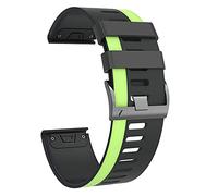 RVHAOODI Corturas de pulsera de banda para vigilancia para Fenix 7 7x 5 5x 3hr 6x 6 Pro 26 22 mm Smart Watch Smart Silicone Silicone Easyfit Wutfit Band