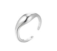RVHAOODI joyería para todos los partidos geométricos simples anillo inspirado hembra viento frío retro caída de agua irregular damas rin