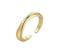 RVHAOODI joyería para todos los partidos geométricos simples anillo inspirado hembra viento frío retro caída de agua irregular damas rin