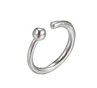 RVHAOODI joyería para todos los partidos geométricos simples anillo inspirado hembra viento frío retro caída de agua irregular damas rin