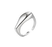 RVHAOODI joyería para todos los partidos geométricos simples anillo inspirado hembra viento frío retro caída de agua irregular damas rin