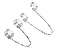 RVHAOODI Link Chain Girl Boho the Women Silver