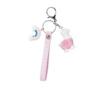 RVHAOODI PCS Keyring Alpaca Diseño Colgante de colgantes decorativos para bolsas para festivales aleatorios