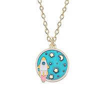 RVHAOODI Serie de astronautas estrella Cute Rocket Lilliputian Long (RD2, única talla)