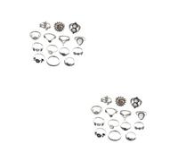 RVHAOODI Sunflower Moon Hollow The Wofinger Beautiful Metal Silver
