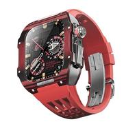RVHAOODI Último peso de luz de pesa de peso+fluorUrubbermstrap, para AppleWatch8/7/6/5/4SeriesRePlacementsTrap , FORIWATCH44/45MMWATCHBANDUPGRADEKIT