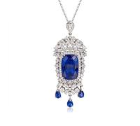 RVHAOODI zircon pendant necklace women charms banquet jewelry Made in China