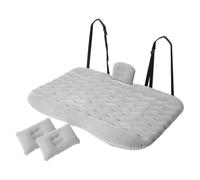 RVIFY Cama Hinchable 1 Juego de Cama Inflable Universal para Viaje en Coche, Asiento Trasero de Coche, colchón para Maletero, Cama de Aire, Almohada para Viaje y Camping(Gray)