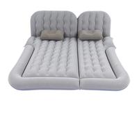 RVIFY Cama Hinchable Colchoneta Inflable para Coche, colchón multifunción para Dormir reparador, cojín de Descanso, colchón de Viaje Inflable(Gray)