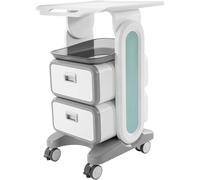RVIFY Carrito Cocina Carro médico móvil, Carro de Esteticista, Carro de Almacenamiento de Belleza con cajones, Ruedas para Bandeja de Herramientas Carritos de Servicio