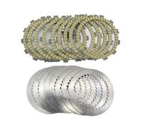 RVIFY Cassettes Y PiñOnes para Cassette Cubierta Bloqueo Disco de fricción de Embrague de Motocicleta Compatible con Kawasaki Z800 2013-2024, Z900 2017-2024, Z900RS 2018-2024, Kit de Acero.(1 Set)