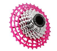 RVIFY con Cassette RYDEX 11v HG 11 velocidades para Bicicleta Carretera. Rueda Libre Compatible con Shimano 105 Di2 R7000 Ultegra R8000 Dura Ace R9100.(11S 36T Pink)