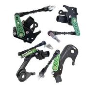 RVIFY Elemento de regulación Sensor de nivel de faro 4H0941285G 4H0941286G 4H0941309C 4H0941310C apto para piezas de automóvil A6 A7 A8 S6 S7 S8 RS7 Sensor de Altura de Nivel(A Set)