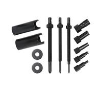 RVIFY Extractor Volante Magneto Extractores de cojinetes de Motocicleta, Kit de Herramientas de extracción de cojinetes internos de Motocicleta de 9-23mm, Kit de Extractor Extractor Volante(B-Black)