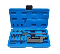 RVIFY Extractor Volante Magneto Kit de Herramientas para Romper Cadena de Motocicleta, 13 Piezas, Cortador de Cadena y remachador Extractor Volante