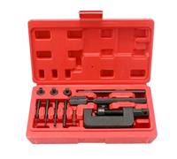 RVIFY Extractor Volante Magneto Kit de reparación de Cadenas de Motocicletas de Servicio Pesado de 13 Piezas: Juego de Herramientas de remachado y rompecadenas Extractor Volante