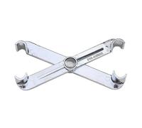 RVIFY Herramienta de Tijera desconexión ABN de aleación de Zinc para línea de Combustible de automóvil de 3/8'' y 5/16'' Que Elimina acoplamientos rápidos.(Silver 2pcs)