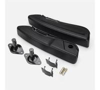RVIFY Kit de 2 Pares de reposabrazos universales para Asiento de camión, reposabrazos Ajustables Izquierdo y Derecho, cómodos para Coche, Barco, Furgoneta. Consola Central Apoyabrazos
