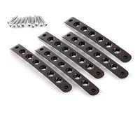 RVIFY Manilla Tirador Lateral Embellecedor de la manija de la puerta lateral para Wrangler JK JKU, compatible con Liberty, Sahara y Unlimited (2007-2018). manija para puerta(Black)