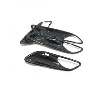 RVIFY Manilla Tirador Lateral Tirador interior de puerta, pomo, manija, embellecedor de cuenco con sujeción manual, compatible con Cadillac XT4 2019-2023 manija para puerta(Carbon fiber color)