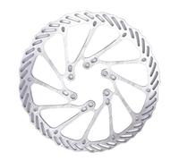 RVIFY Rotor de Freno de Disco con 6 Pernos, 120mm, 140mm, 160mm, 180mm, 203mm, 6 Pulgadas, rotores de Freno para Piezas de Bicicleta de Carretera MTB(160mm)