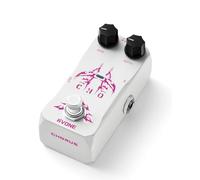 RVONE Pedal de coro para guitarra, pedal de guitarra analógico con circuito BBD, pedal de efectos de guitarra True Bypass y estuche de aluminio, guitarra eléctrica