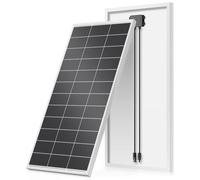 Rvpozwer Módulo solar de 12 V, módulo PV, panel solar de 18 BB, paneles solares monocristalinos para caravana, balcón, cobertizo de jardín, barco (200w-white)