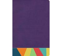 RVR 1960 Biblia de Estudio Arco Iris, morado/multicolor: Reina-Valera 1960, morado simil piel, / Multicolor, Leathertouch, tradicional & verdadera
