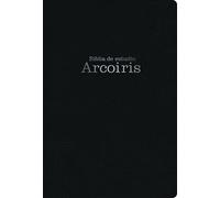 RVR 1960 Biblia de Estudio Arco Iris, Negro Símil Piel: Reina-valera 1960 Biblia De Estudio, Arco Iris, Negro Símil Piel, Mass Market Edition